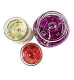 Jillmo 4 Pack Glass Fermentation Weights with Easy Grip Handle
