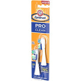 ARM & HAMMER Spinbrush PRO Clean Medium REFILL- Includes 2 Replacement Heads