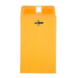 Quality Park 4 x 6-3/8 Clasp Envelopes, Clasp and Gummed Closures