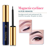 Magnetic Eyeliner & Eyelashes Kit - Eyelashes With Natural Look - Comes With Applicator - No Glue Needed