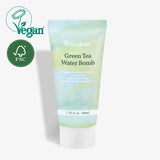 [BONAJOUR] Vegan beauty Organic Green Tea Water Bomb Natural Moisturizing Cream for dry and sensitive skin, Best Face Moisturizer_Anti Aging, Anti Wrinkle, Brightening 3.38 Fl. oz