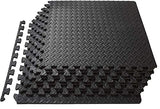 Epic Fitness EVA Foam Interlocking Exercise Gym Floor Mat Tiles, 1/2" Thick 24 Square