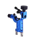 Professional Tattoo Machine, Fashion Rotary Liner Shader Electric Tattoo Machine Strong Motor Kit RCA Cord Artist Makeup Tool(Blue)