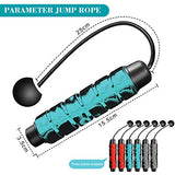 Redify Weighted Cordless Jump Rope for Fitness[Suitable for Different Ages and Levels]