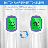 Forehead Thermometer for Adults, The Non Contact Infrared Thermometer for Fever