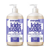 Everyone 3-in-1 Kids Soap: Shampoo, Body Wash, and Bubble Bath, Lavender Lullaby