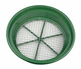 SE Patented Stackable 13-1/4" Sifting Pan, Mesh Size 1/2" - GP2-12