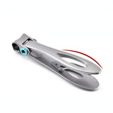Nail Clipper Set,15mm Wide Jaw Opening Sharp Fingernail Clippers Toenail Clippers Nail Clippers for Thick Toenails or Tough Fingernails,Good Gift for Men and Women, Seniors,Stainless Steel 2Pcs