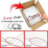 Dry Erase Lapboards | 9 x 12 inch Large Whiteboard | White Board Set