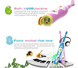 Haigerx Rechargeable Electric Toothbrush for Kids (Blue)