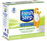 Fresh Step Advanced Simply Unscented Clumping Cat Litter, Recommended by Vets