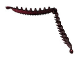 Zhooch Banana Hair Clip – Classic Banana Comb, 5 inches. Iconic Hair accessory inspired by '80s trend. Inner Teeth, Premium quality, Strong Hold. Made in Korea. (Ombre Brown + Burgundy)