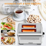 Toaster 2 Slice Best Rated Prime Stainless Steel Toasters with Removable Crumb Tray