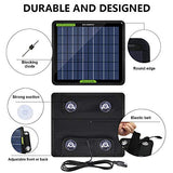 ECO-WORTHY 12 Volt 5 Watt Solar Trickle Charger for 12V Batteries Portable Power