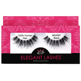 Elegant Lashes #RWSP Black | Wispy False Eyelashes (Premium 100% Natural Human Hair Wispies)