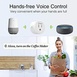 Smart Plug, Gosund Mini WiFi Outlet Works with Alexa, Google Home, No Hub Required,