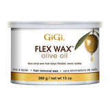 GiGi Olive Oil Flex Wax - Non-Strip Hair Removal Wax, 13 oz