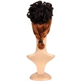 Messy Curly Hair Bun Extensions Updo Hairpiece Chignons Easy Stretch Hair Combs Clip in Ponytail Extensions