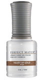 LECHAT Perfect Match Nail Polish, Heart of Gold, 0.500 Ounce