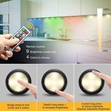 Elfeland Puck Lights with Remote Wireless LED Color Changing Puck Lightings