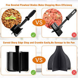 Meat Chopper, Hamburger Chopper, Premium Heat Resistant Mix Chopper