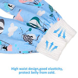 2 Packs Waterproof Diaper Pants Potty Training Cloth Diaper Pants for Baby Boy and Girl