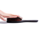 Hair Brush Aguder Boar Bristle Hair Brush for Men and Women, Natural Wooden handle for Styling, Straightening, Detangling Long, Thick, Thin, Curly, Wavy, Dry, Damaged Hair