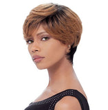 SENSATIONNEL Bump Wig - FEATHER CHARM - Color #1 - Jet Black