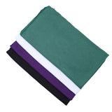 4 Pieces Stretch Jersey Turban Head Wrap Knit Headwraps Urban Hair Scarf Solid Color Breathable Ultra Soft Extra Long Head Band Tie for Women