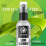 Calyptus Eyeglass Lens Cleaner Spray Kit | Proudly USA Made | Natural, Plant Based