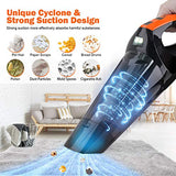 Handheld Vacuum, 6500PA Cordless Hand Vacuum, Mini Portable Vacuum Cleaner