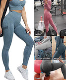 PENIOCA Scrunch Butt Lifting Seamless Leggings for Women High Waist Tummy