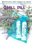2pk CHILL PILL Relaxation Aromatherapy Inhaler for Mental Wellness and Self Care