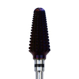 C & I TAPERED TORNADO & TEXAS TORNADO Nail Drill Bit for Nail Drill Machine, Purple Coated (Tapered Tornado, XC)