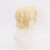 Aadesso Anime Himiko Toga Cosplay Yellow Wigs Short for My Hero Academia Cosplay Halloween Wigs