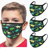 3 Pack Kids face Madk Breathable, Reusable Cloth Face Madk Washable