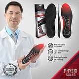 Physix Gear Sport Full Length Orthotic Inserts with Arch Support - Best Insoles