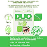 DUO Brush-On Lash Adhesive with Vitamins A, C & E, Clear, 0.18 oz