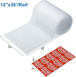 Metronic 3/16" Small Wrap Bubble Roll- Perforated 12x12, 1 Rolls 36 Ft