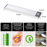 LED Motion Sensor Cabinet Light,Under Counter Closet Lighting, Wireless USB
