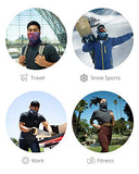 Festival Trippy Breathable Neck Gaiter Half Face Cover Cool Skiing Mask Bandana