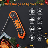 ThermoPro TP19H Waterproof Digital Meat Thermometer for Grilling with Ambidextrous