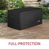 Shieldo Deck Box Cover- Heavy Duty 600D Polyester Oxford Deck Box Cover