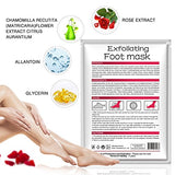 3 Pairs Foot Peel Mask, Exfoliating Callus Peel Booties,Peeling Off Calluses & Dead Skin