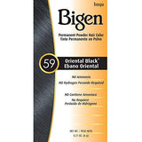 #59 Oriental Black Bigen Permanent Powder - 3 Pack