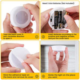 Elfeland Puck Lights with Remote Wireless LED Color Changing Puck Lights