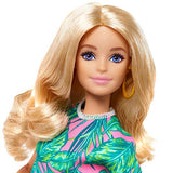 Barbie Fashionistas Doll #165, with Wheelchair & Long Blonde Hair Wearing Tropical