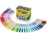 Crayola Ultra Clean Washable Markers, Kids Indoor Activities At Home, Broad Line