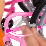 Barbie Fashionistas Doll #165, with Wheelchair & Long Blonde Hair Wearing Tropical