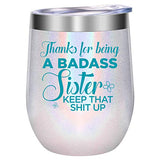 Funny Gifts for Sister, Sister in Law - Sister Gifts from Sister, Brother - Thank You